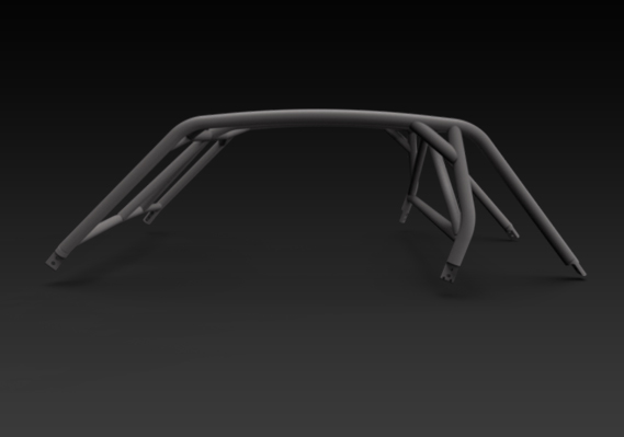 RZR XP 2-Seat Radius Cage Kit - Image 4