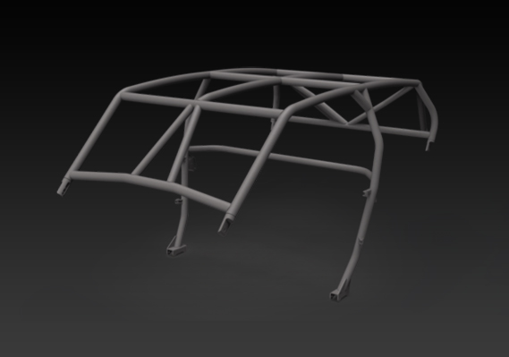 RZR XP 4-Seat Radius Cage Kit - Image 5
