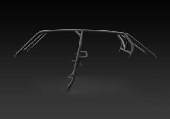 RZR XP 4-Seat Radius Cage Kit - Image 4